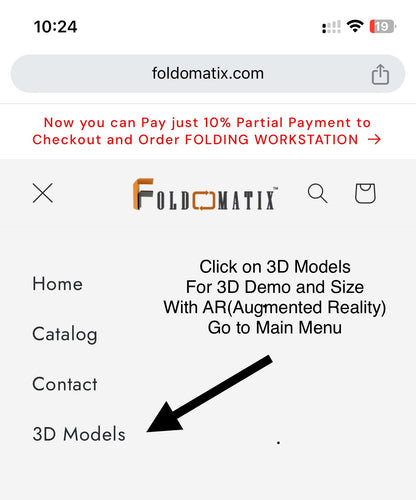 Foldomatix Multipurpose L-Shaped Height & Angle Adjustable Desk | WorkStation, Compact, Space-Saving, and Ergonomic Desk with Adjustable shelves and Adjustable Keyboard Tray