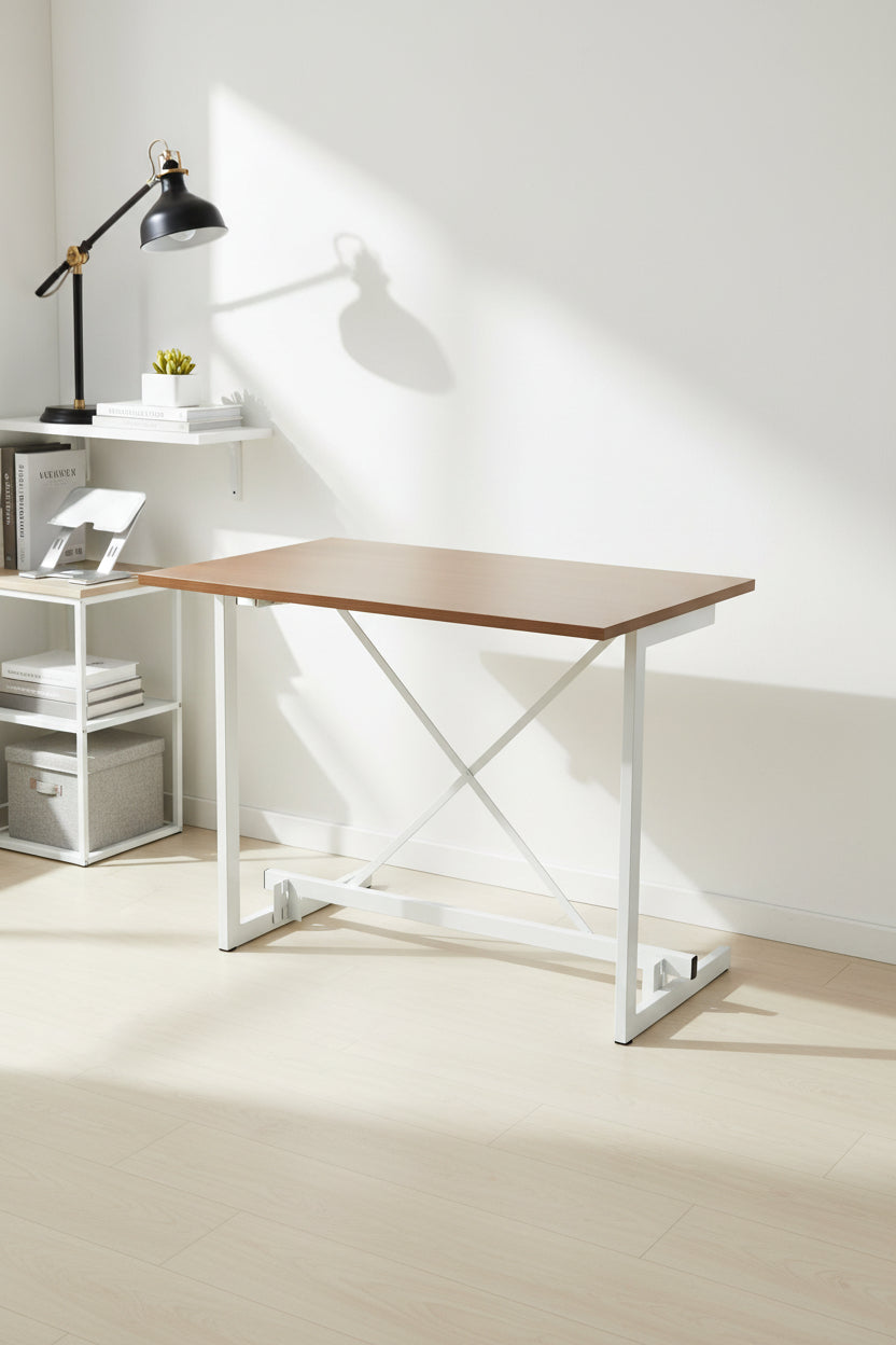 FOLDOMATIX Foldable & Tiltable Desk | Adjustable Drafting, Study & Laptop Table | Space-Saving Ergonomic Workstation